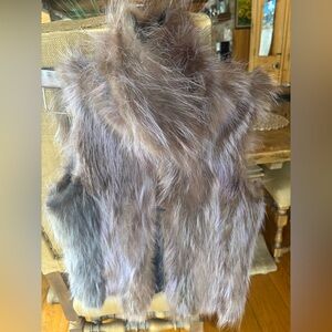 Real Custom Made Saphire Mink Vest
